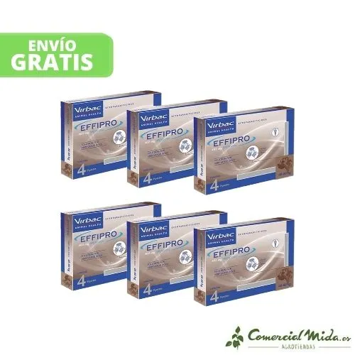 VIRBAC Effipro Spot On Pipetas Antiparasitarias para Perros