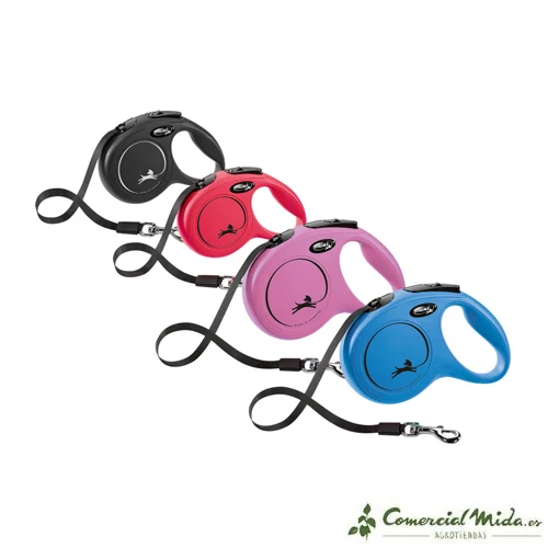 Correa FLEXI New Classic con Cinta para Perro