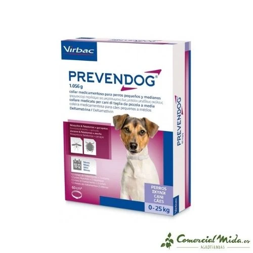 VIRBAC PREVENDOG, Collar Antiparasitario Perros