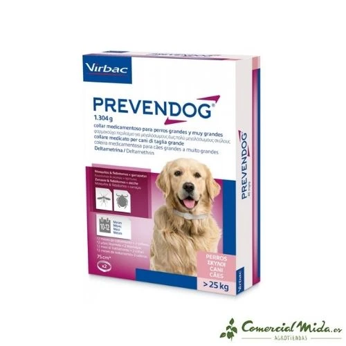 VIRBAC PREVENDOG, Collar Antiparasitario Perros