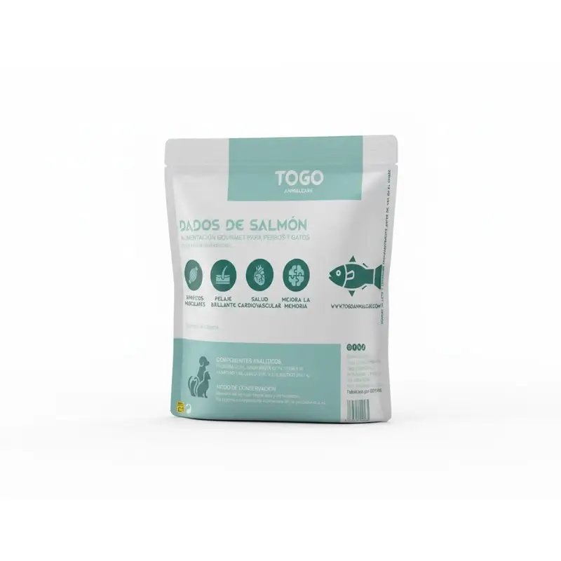 Togo Diced Salmon Snacks, 60 grams