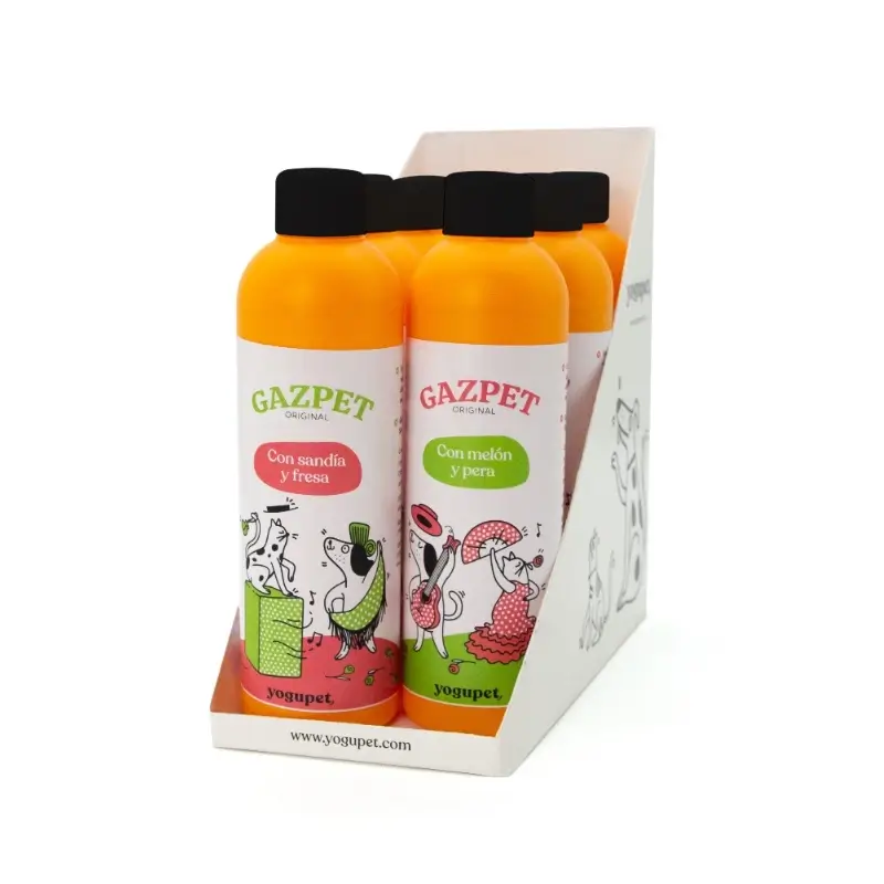 Yogupet Gazpet Mixed Watermelon-Strawberry-Melon-Pear, 6x250 g