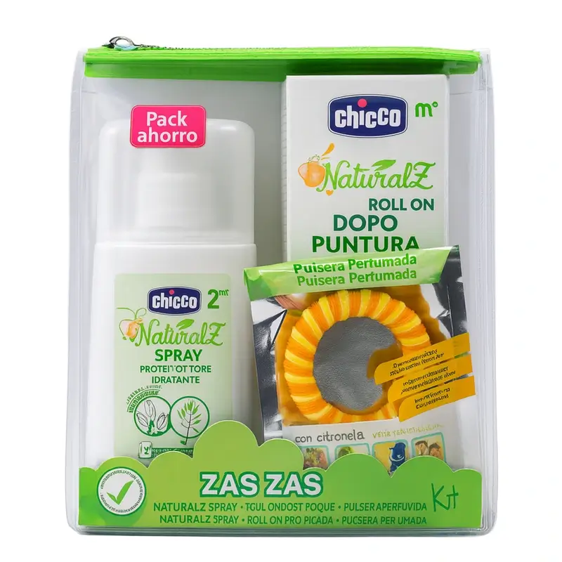Chicco Naturalz Pack Protectores Deviaje Zas-Zas Chicco
