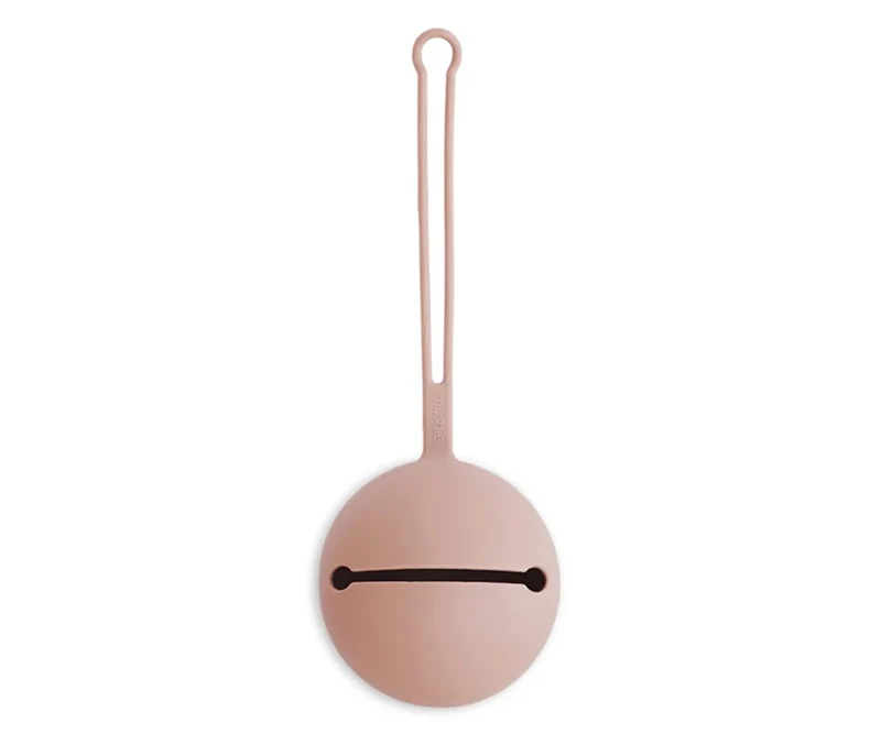 Mushie Porta chupetas - Blush