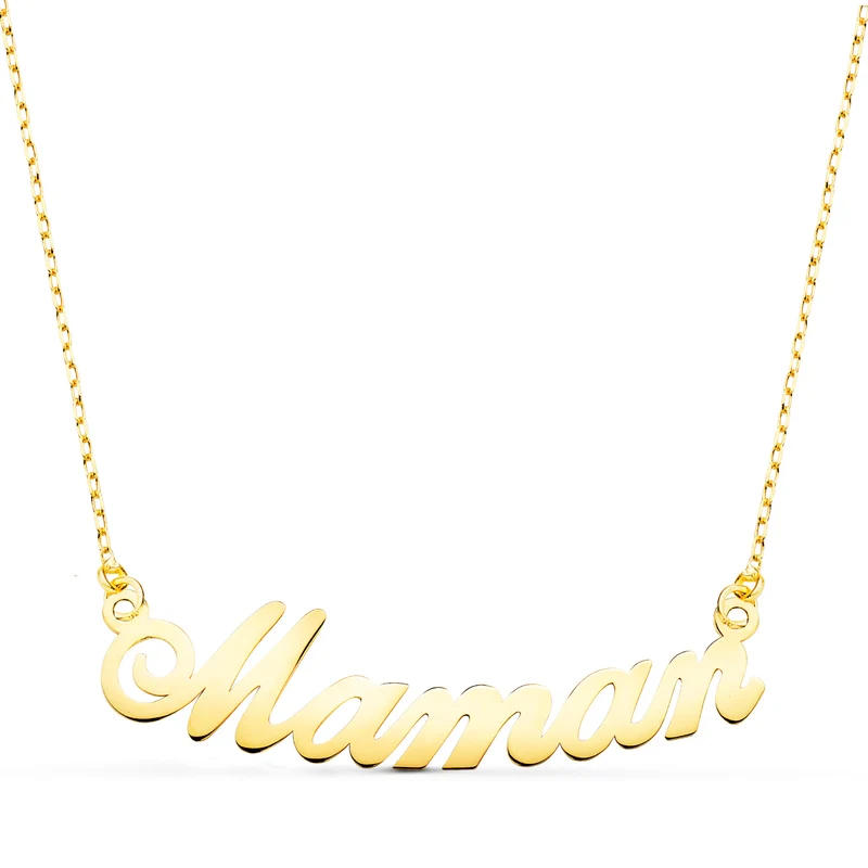 Collier choker Maman – Or jaune 18 carats | Azuline