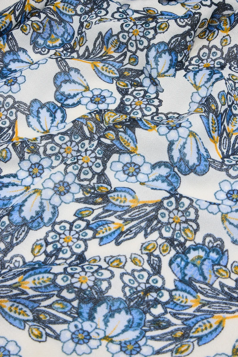 Feeling The Blues Head Scarf - Navy/combo