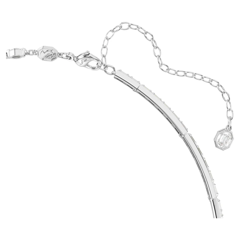 Collier Swarovski - Mesmera - Tailles variées - En Y - Blanc & Argenté