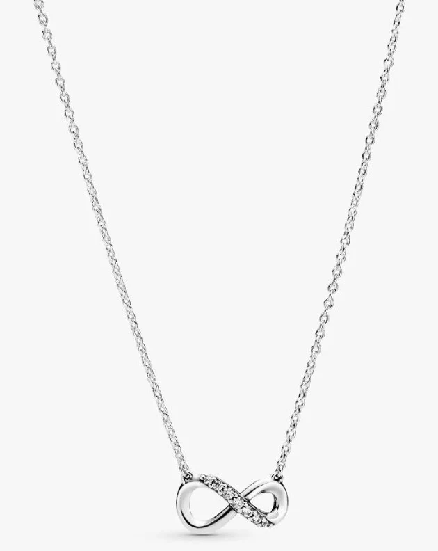 Collier Infini Scintillant Argent | Pandora