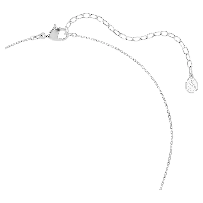 Pendentif Swarovski - Sublima - Étoile - Longueur ajustable - Blanc & Argenté