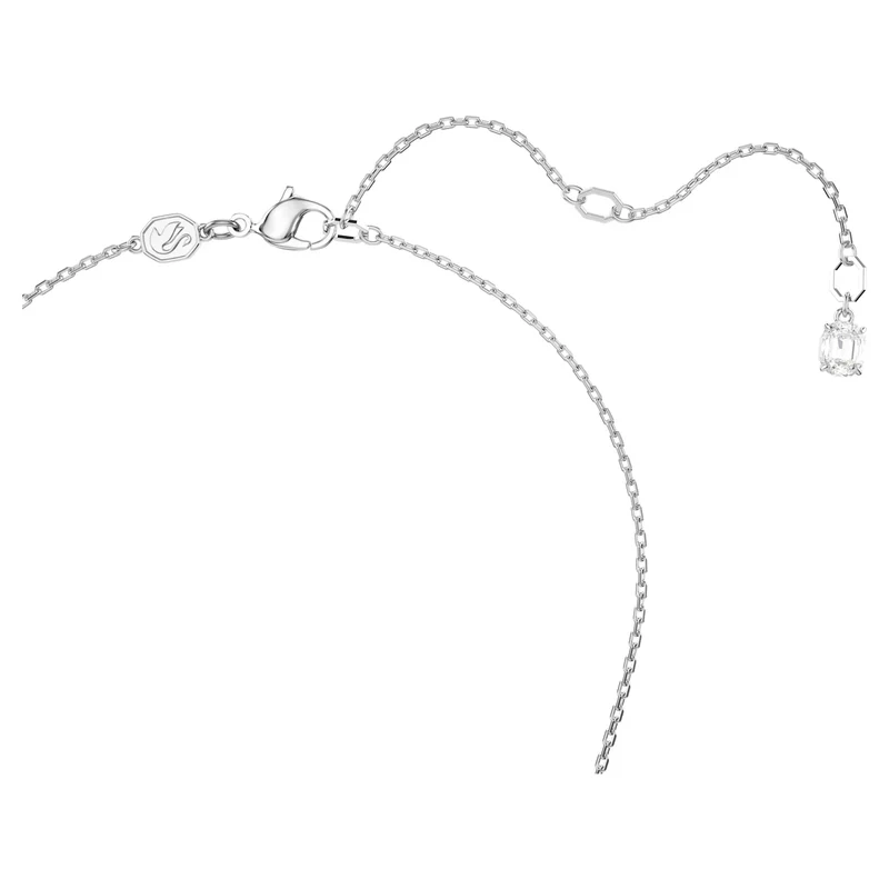 Parure Swarovski - Mesmera - Tailles variées - Pendentif et boucles - Blanc & Argenté