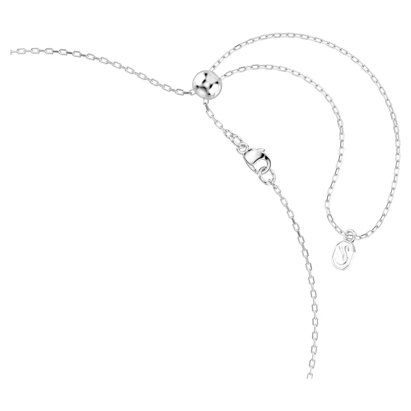 Collier Swarovski - Chroma - Étoile - Tailles variées - Blanc & Argenté