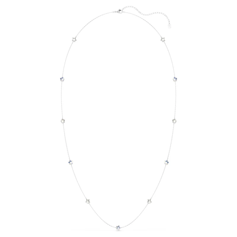 Collier Swarovski - Chroma - Étoile - Blanc & Argenté