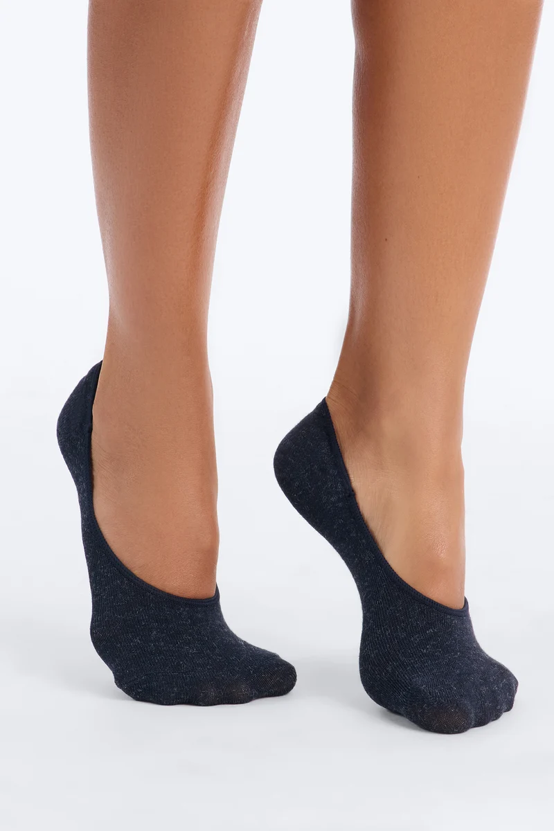 Cute And Cuddly 10 Pack No Show Socks - Pink/combo