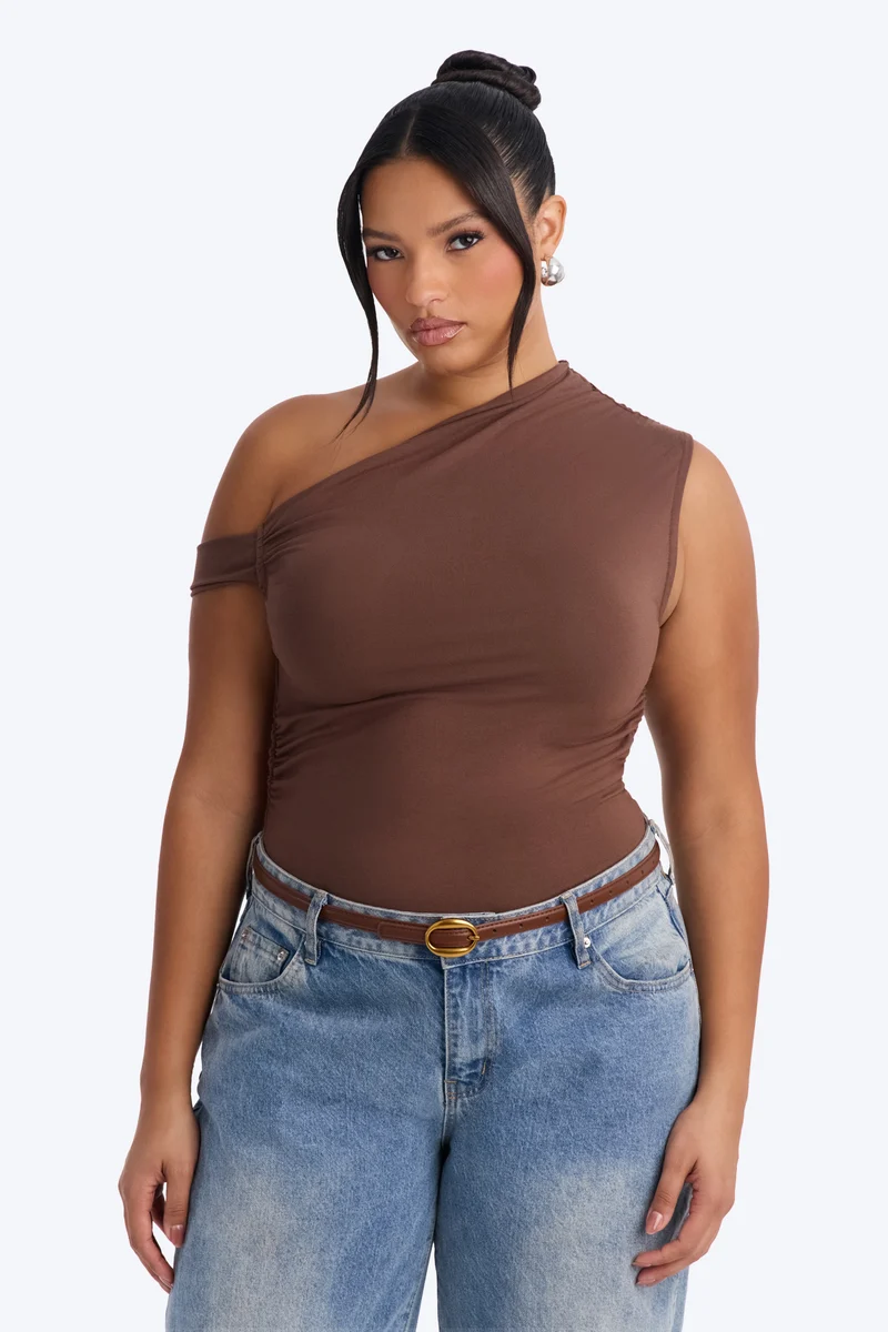 Feeling A Bit Faux Nostalgic Faux Leather 3 Piece Belt Set - Brown/combo