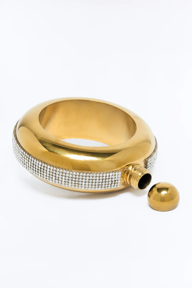 Hidden Treasure Flask - Gold