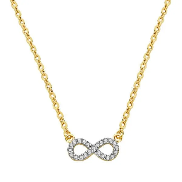 Pendentif Infini bicolore – Or 18 carats | Azuline