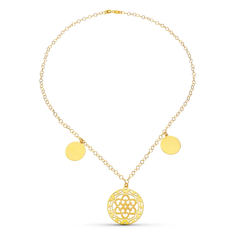 Collier cercles – Or jaune 18 carats | Azuline