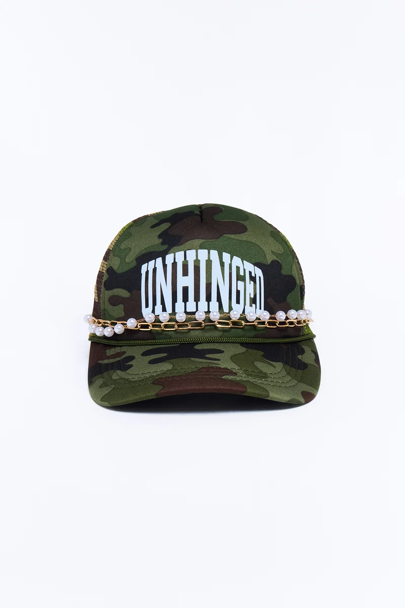 Unhinged Trucker Hat - Camouflage