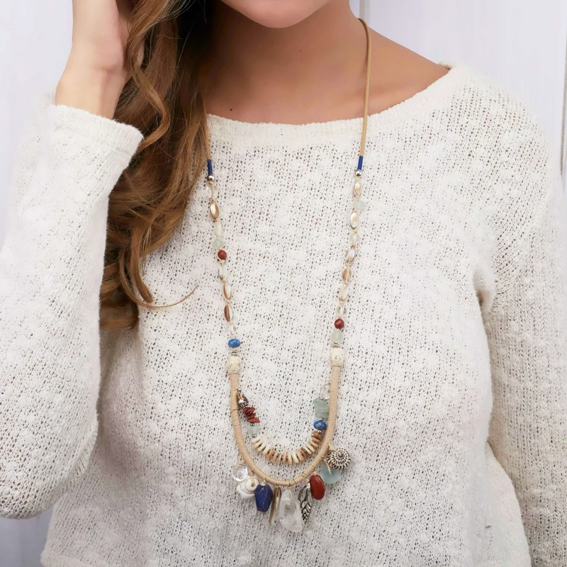 Collier Nature Bijoux Bahia Sautoir