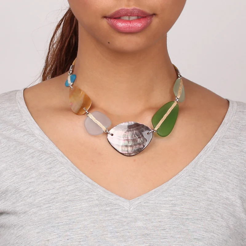 Collier Nature Bijoux Belle Ile 6 Éléments