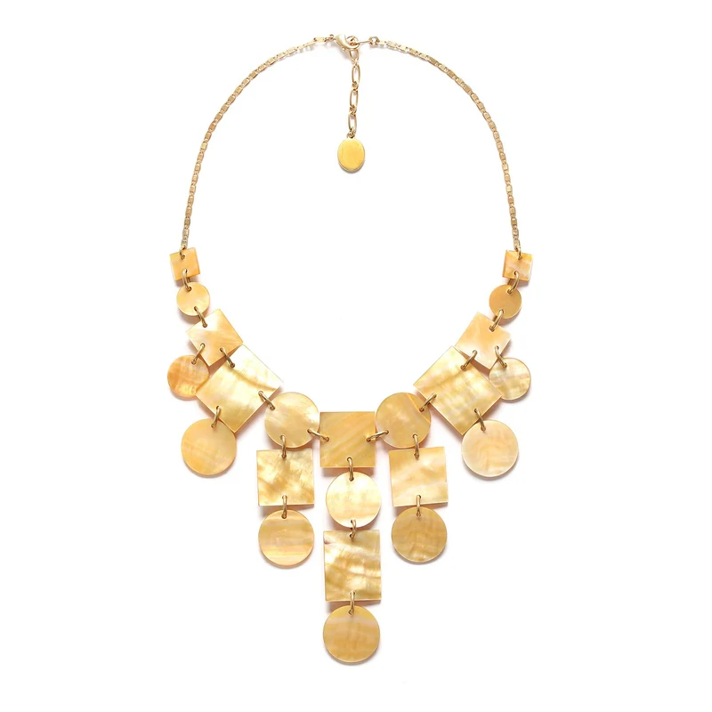 Collier Nature Bijoux Oro Plastron