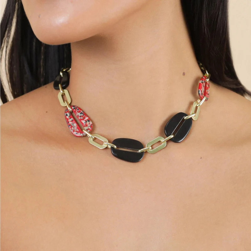 Collier Nature Bijoux Sicilia Court Plastron