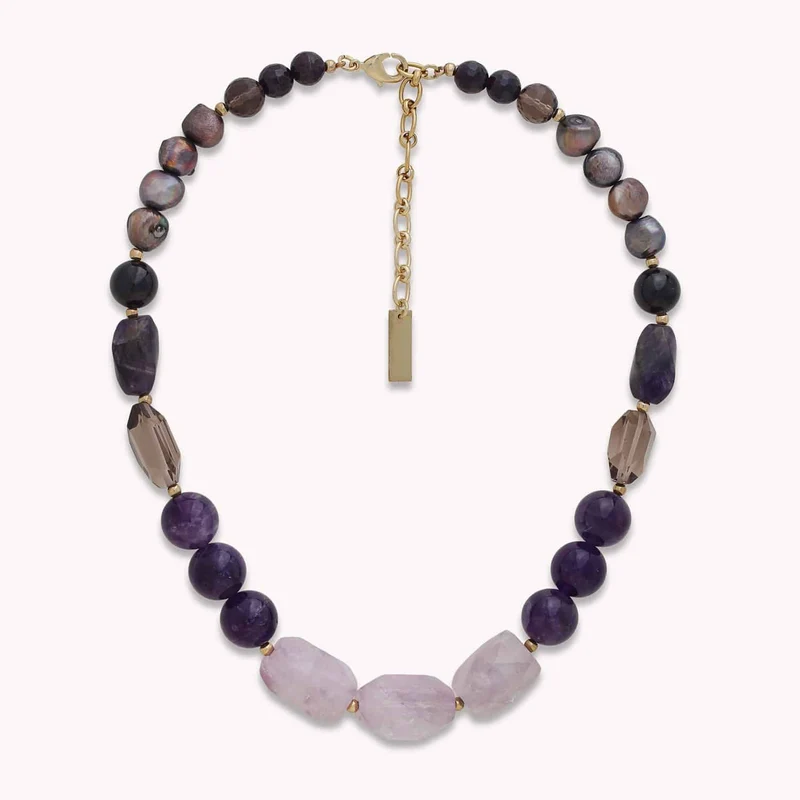 Collier Nature Bijoux Belle De Nuit Plastron