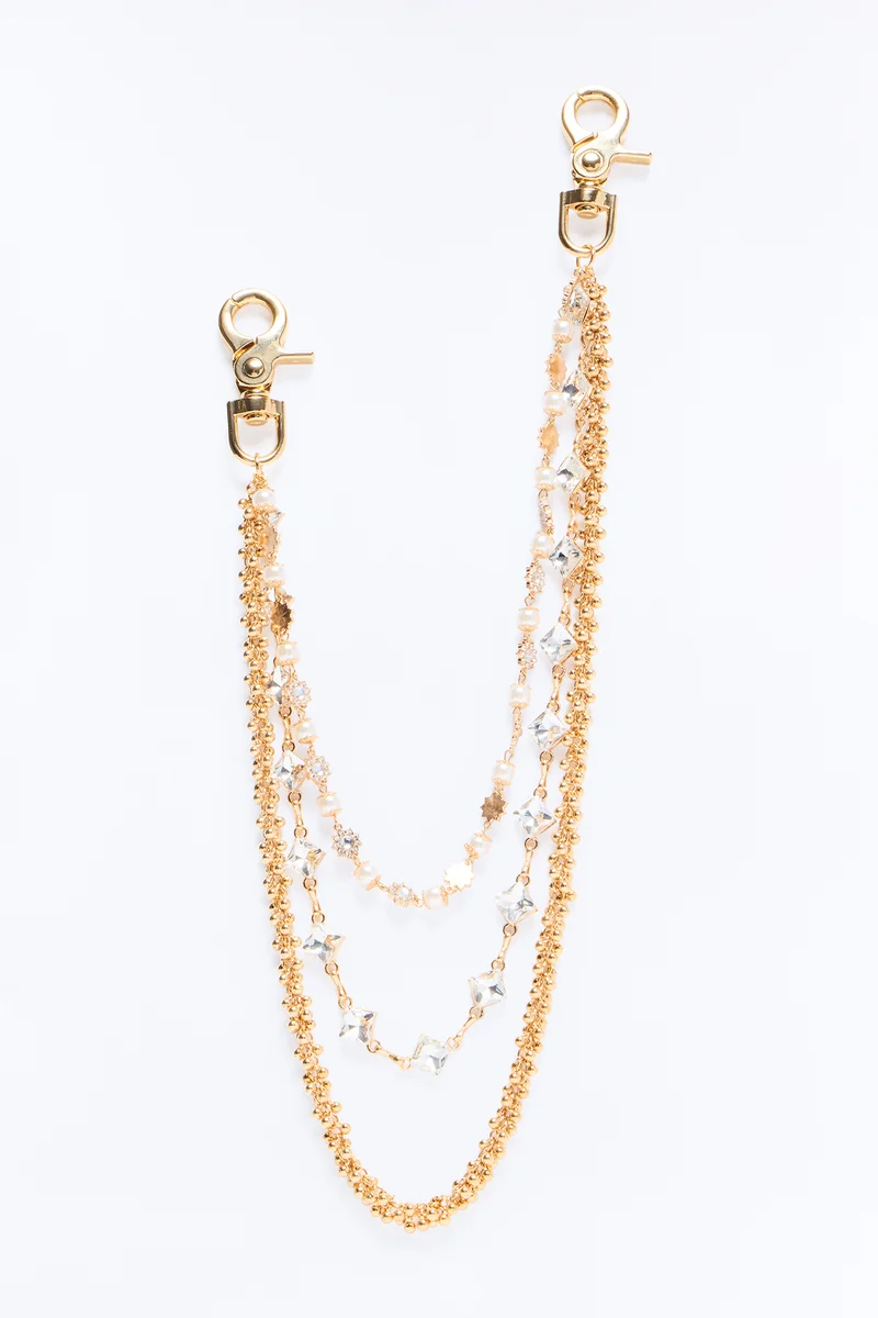 Never Losing Pant Chain - Gold/Clear