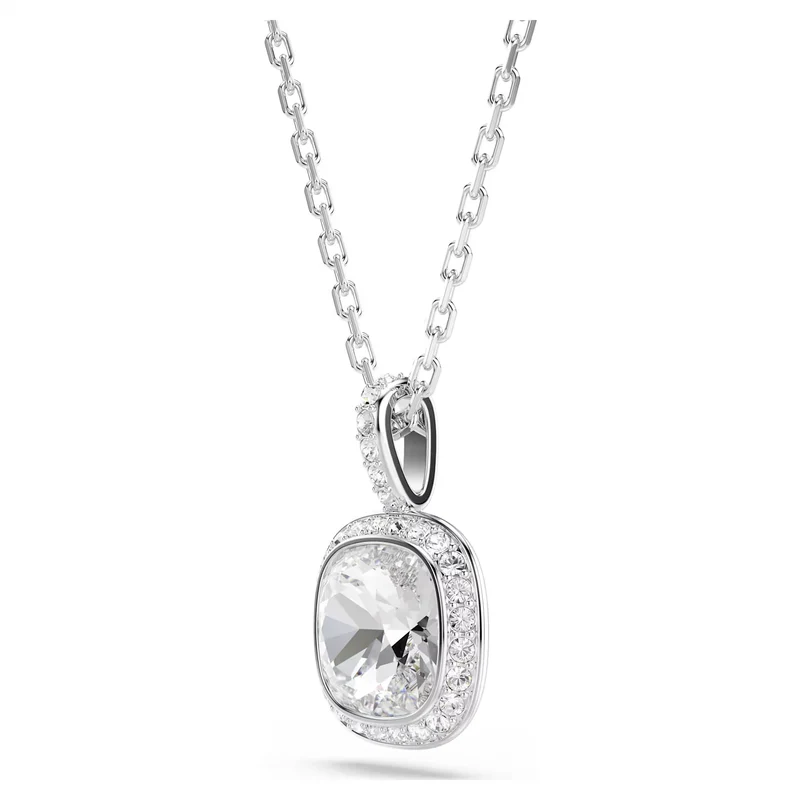 Pendentif Swarovski - Una Angelic Cushion - Coussin - Incolore & Argenté