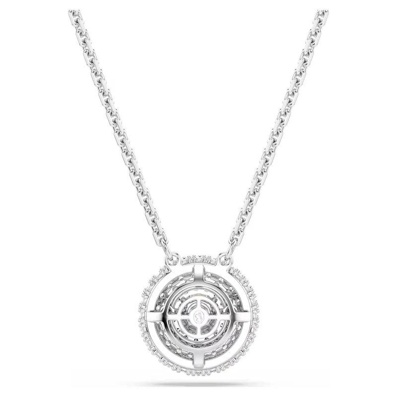 Pendentif Swarovski - Sublima Glam - Blanc & Argenté