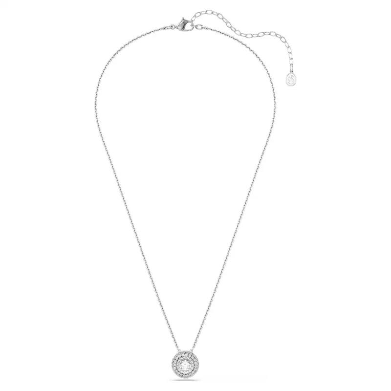 Pendentif Swarovski - Sublima Glam - Blanc & Argenté