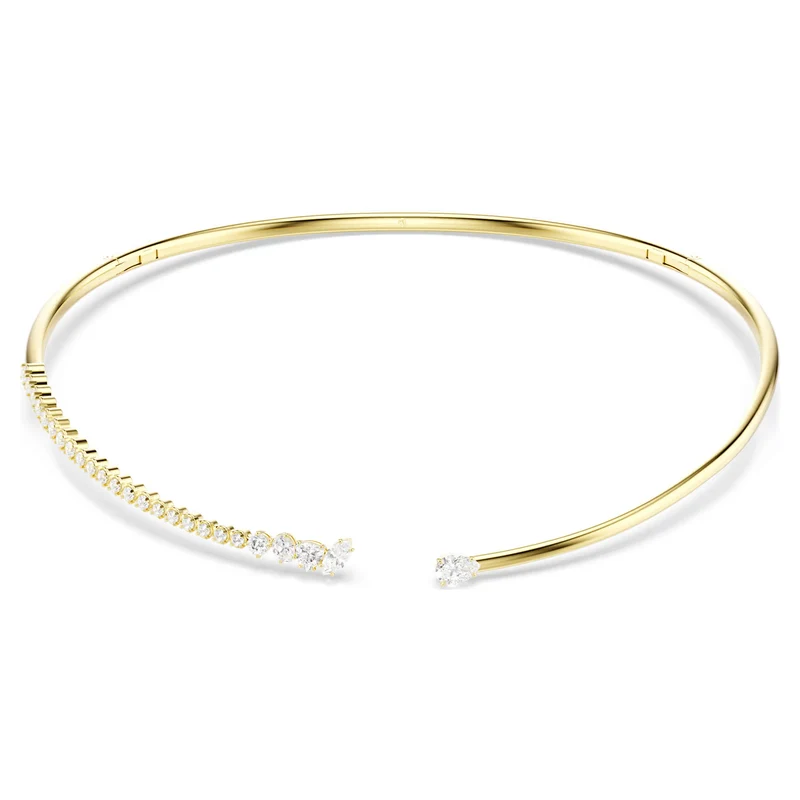 Collier Swarovski - Mesmera - Ras-de-cou - Blanc & Doré
