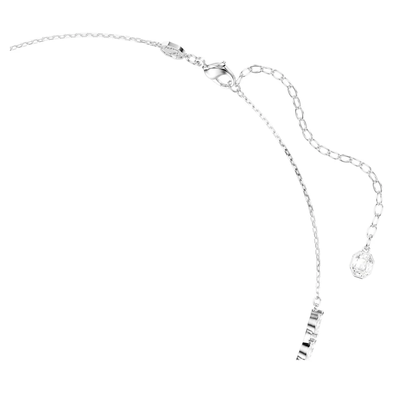 Collier Swarovski - Mesmera - Taille marquise - Superposé - Blanc & Argenté