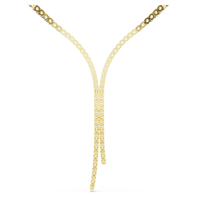 Collier Swarovski - Matrix - Taille ronde - Blanc & Doré
