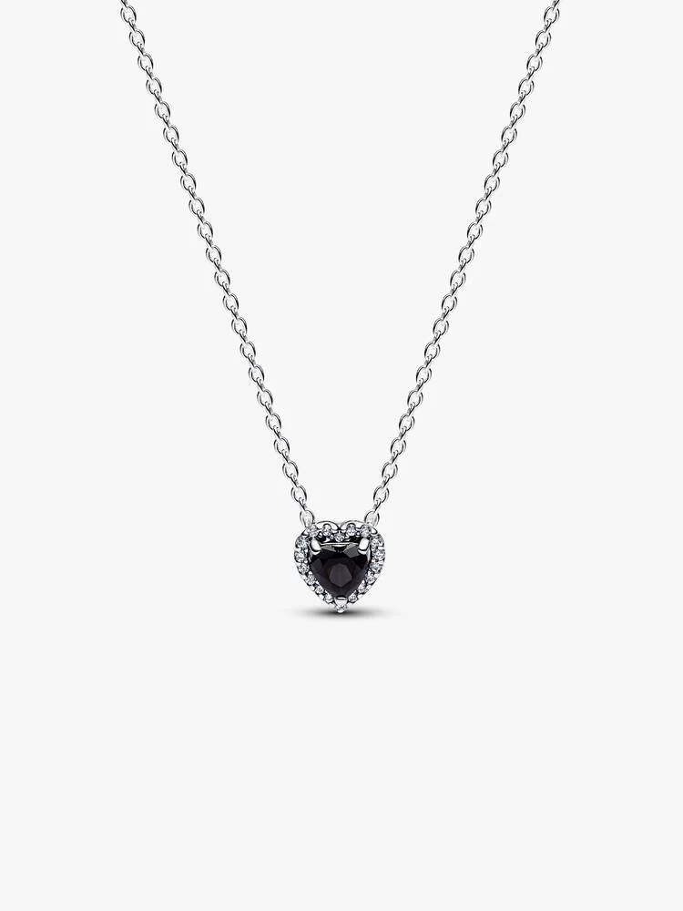 Collier Cœur Surélevé Argent Réf. 398425C03 | Pandora