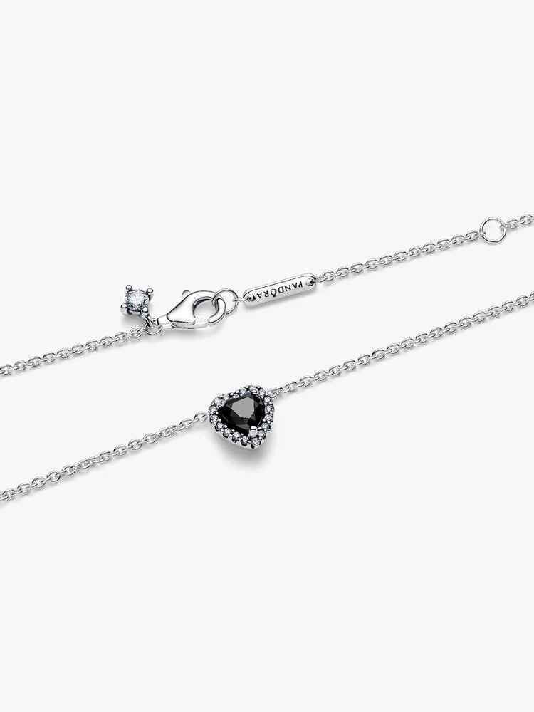 Collier Cœur Surélevé Argent Réf. 398425C03 | Pandora