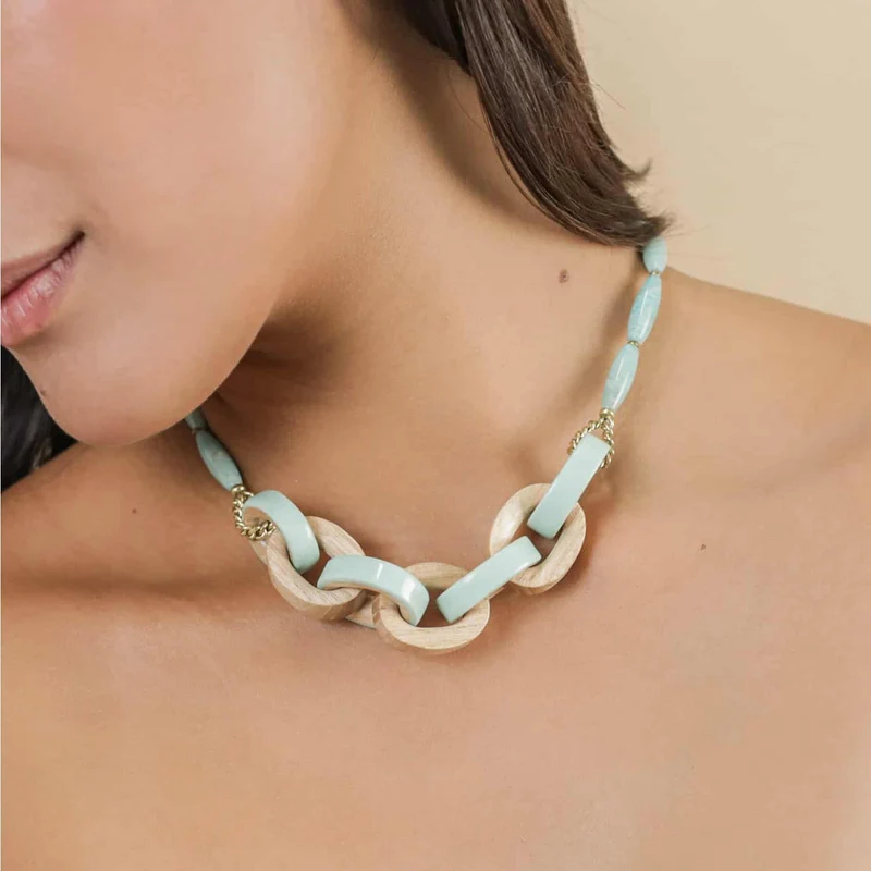 Collier Nature Bijoux Mississippi 7 Anneaux