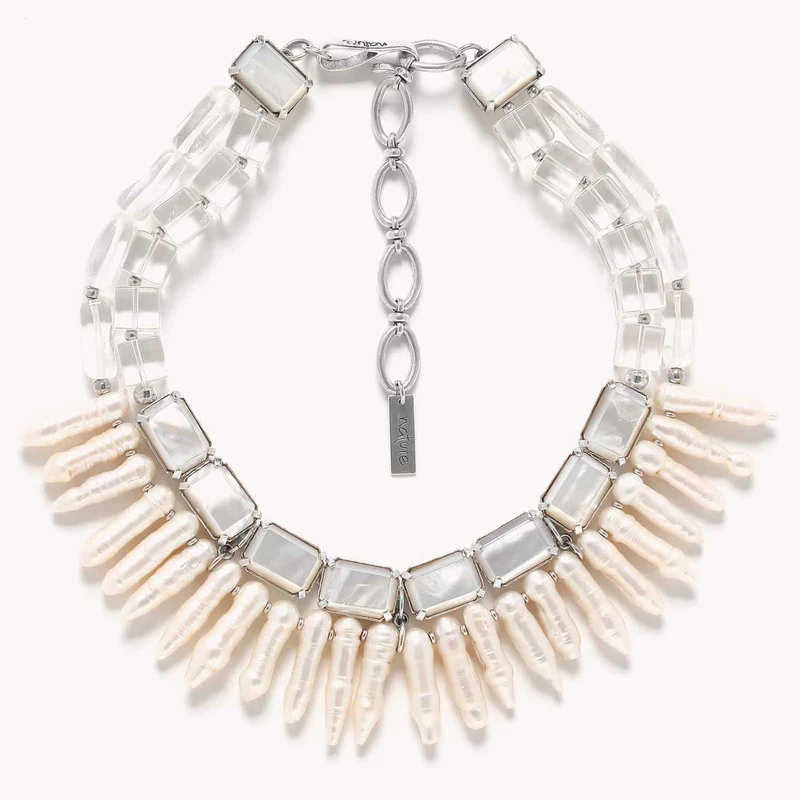 Collier Nature Bijoux Helsinki Plastron 2 Rangs