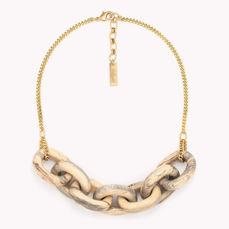 Collier Nature Bijoux Aretha Bois de Tamarinier Petit Modèle