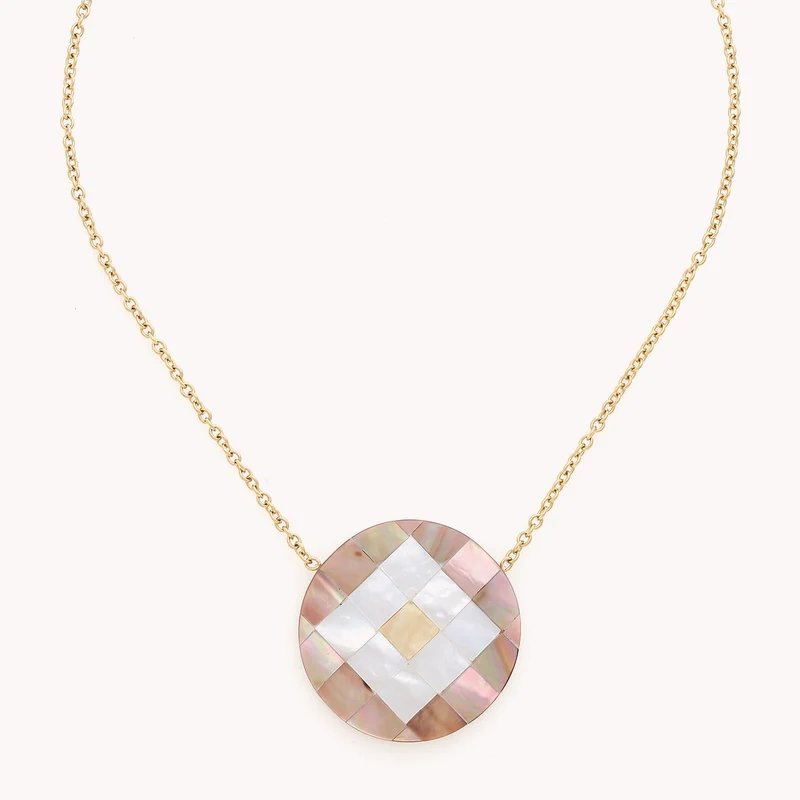 Collier Nature Bijoux San Lazzaro Pendentif Rond