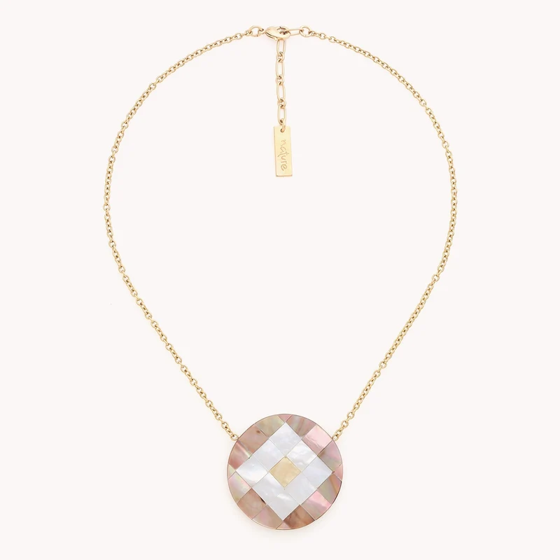 Collier Nature Bijoux San Lazzaro Pendentif Rond