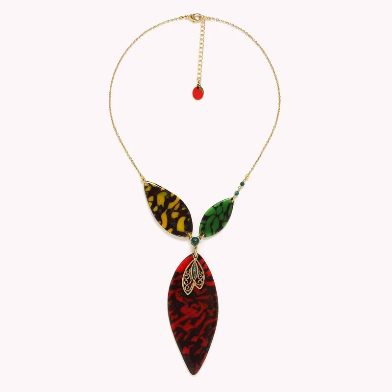 Collier Nature Bijoux Gaia 3 Couleurs