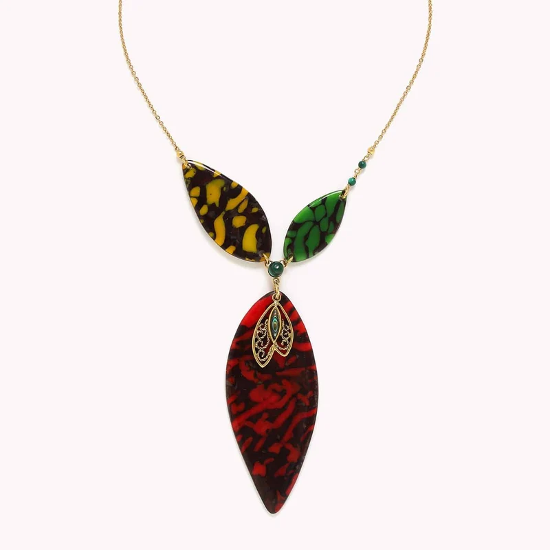 Collier Nature Bijoux Gaia 3 Couleurs