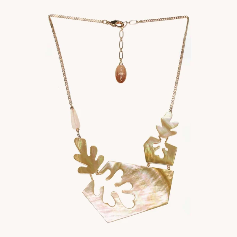 Collier Nature Bijoux Hybride Plastron