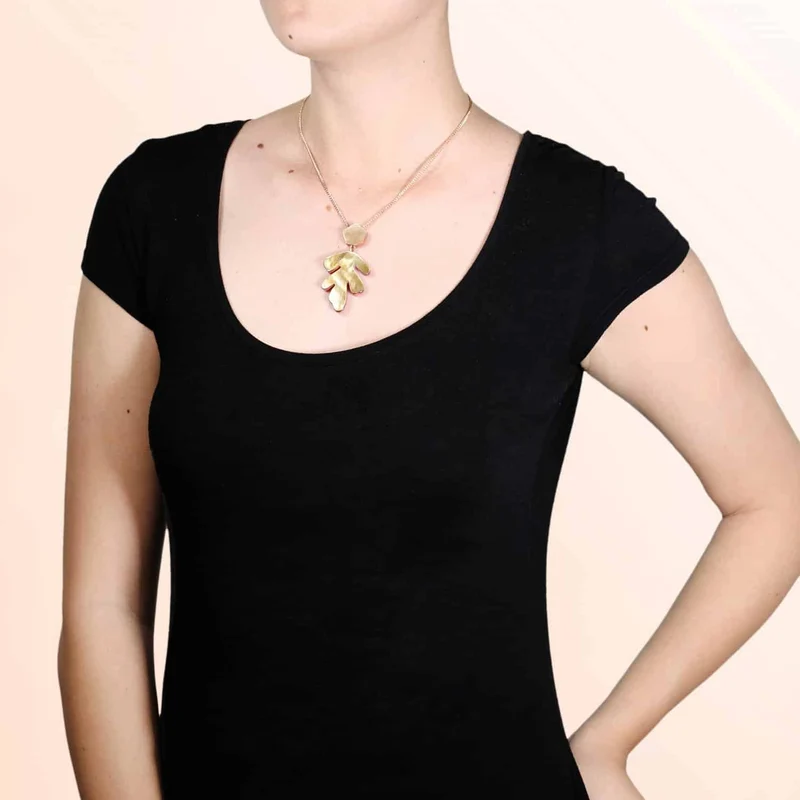 Collier Nature Bijoux Hybride Petit Collier 2 Pcs
