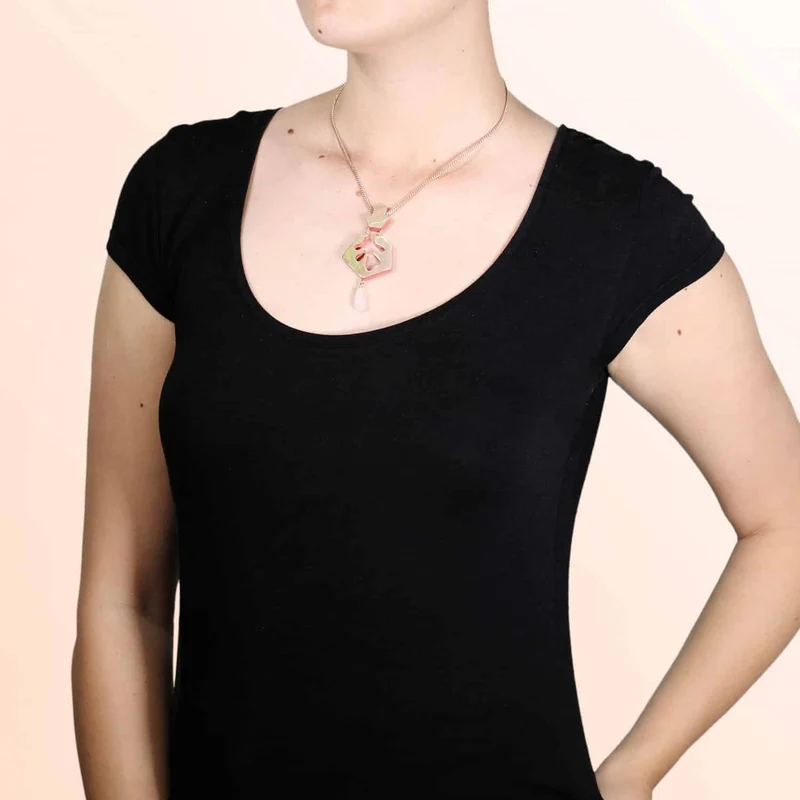Collier Nature Bijoux Hybride Petit avec Goutte