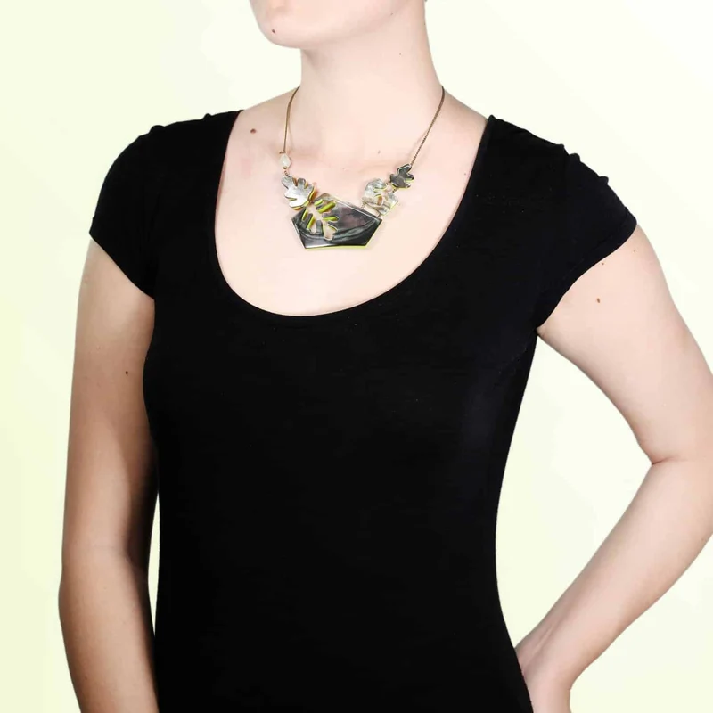 Collier Nature Bijoux Metamorphose Plastron