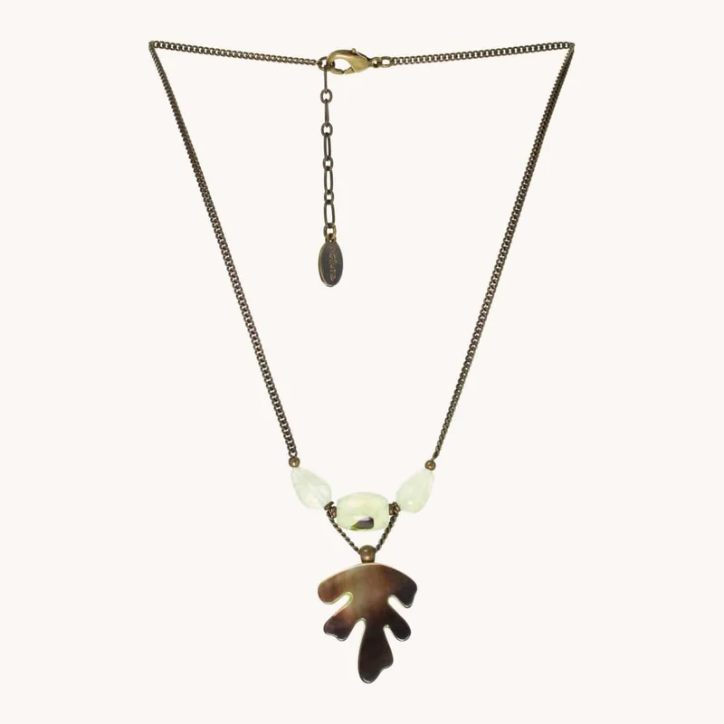 Collier Nature Bijoux Metamorphose 3 Perles