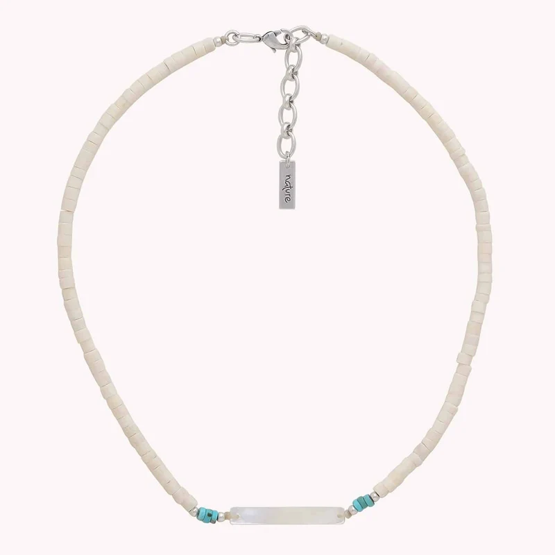 Collier Nature Bijoux Milos Court Simple