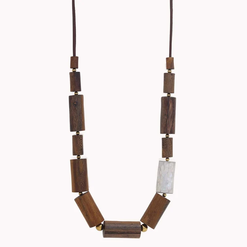 Collier Nature Bijoux Okawa Long Multi Tubes